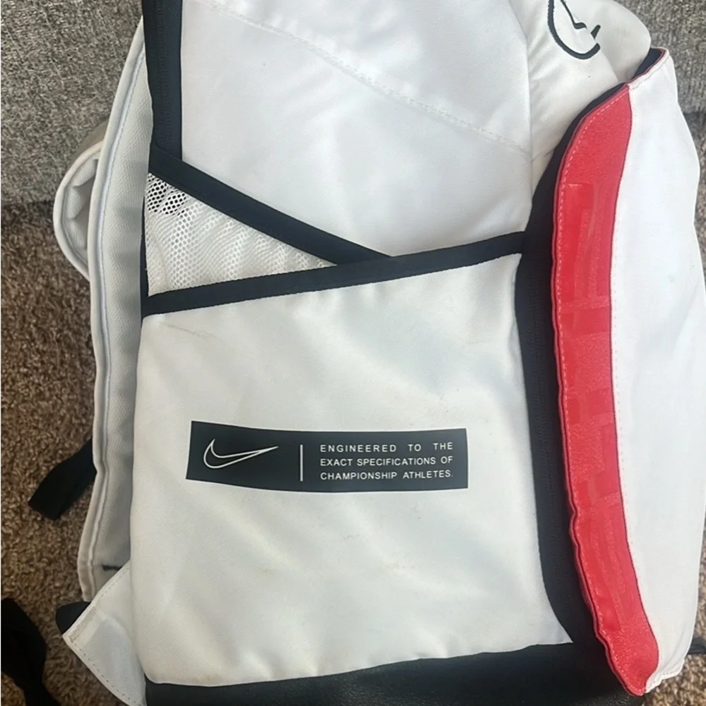 Nike backpack white